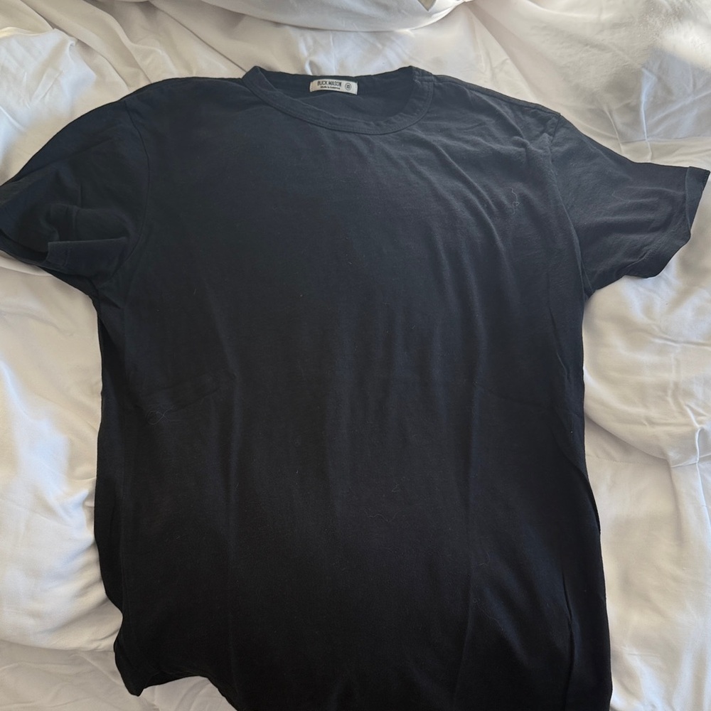 Buck Mason Jet Black Short Sleeve Tee